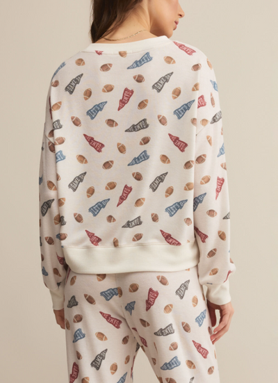 Elle Let's Go Long Sleeve Top by Z Supply