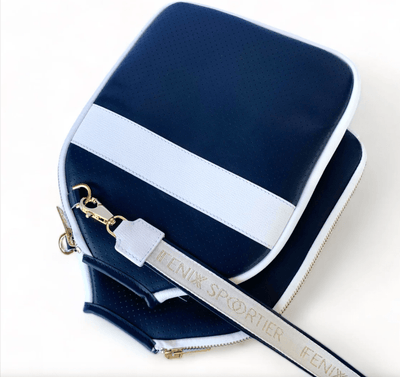 “THE ADDICT” LEATHER PICKLEBALL BAG  by Fenix