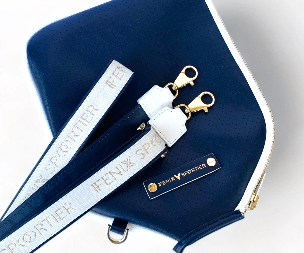 “THE ADDICT” LEATHER PICKLEBALL BAG  by Fenix