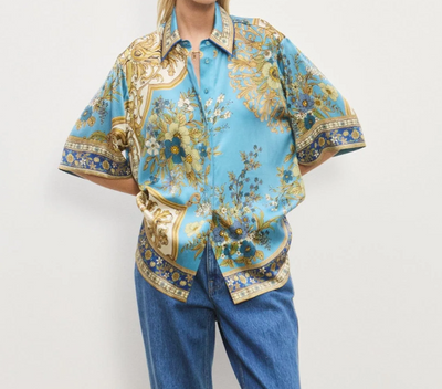 Cassie Silk Shirt by Alemais