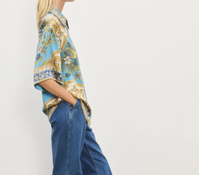 Cassie Silk Shirt by Alemais