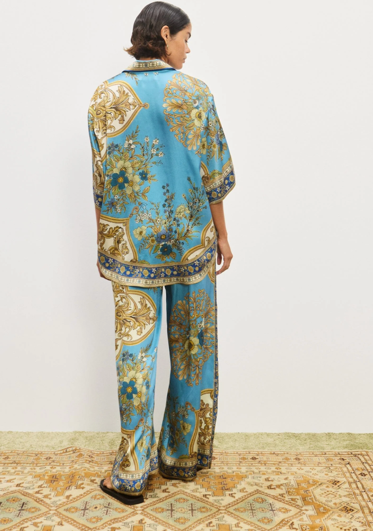 Cassie Silk Pant by Alemais