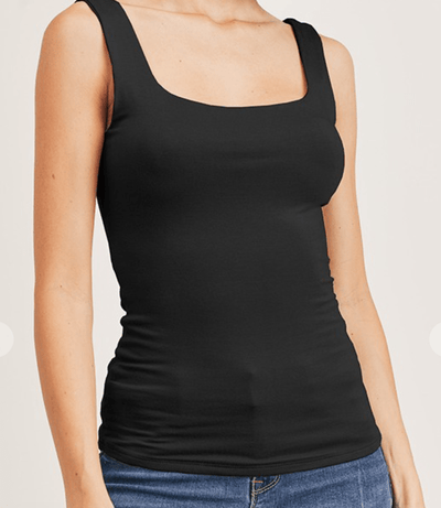 Everyday Muse Square Neck Tank by 75