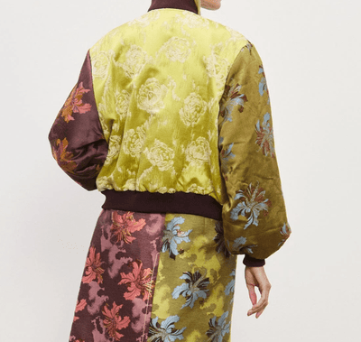 Adriana Jacquard Bomber Jacket by Alemais
