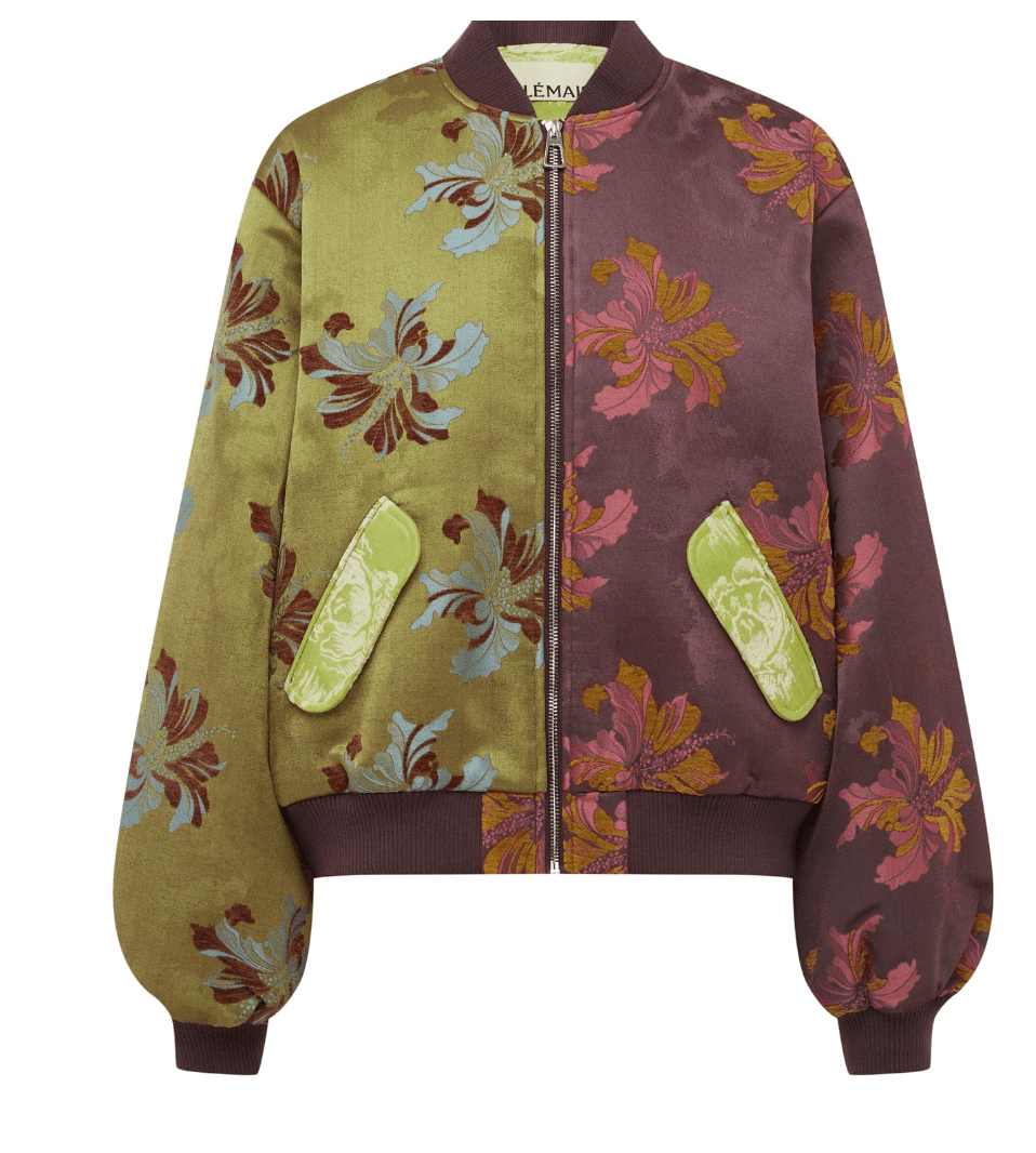 Adriana Jacquard Bomber Jacket by Alemais