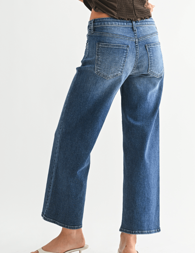 Petite Wide-Leg Denim by Just Black Denim