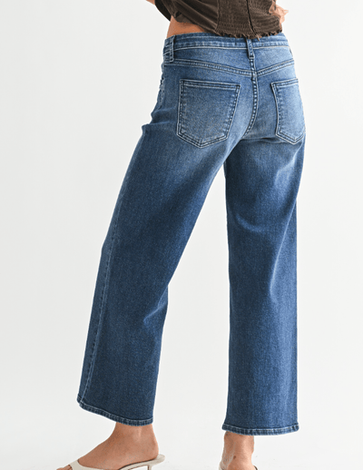 Petite Wide-Leg Denim by Just Black Denim