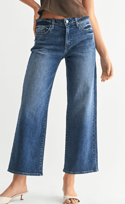 Petite Wide-Leg Denim by Just Black Denim