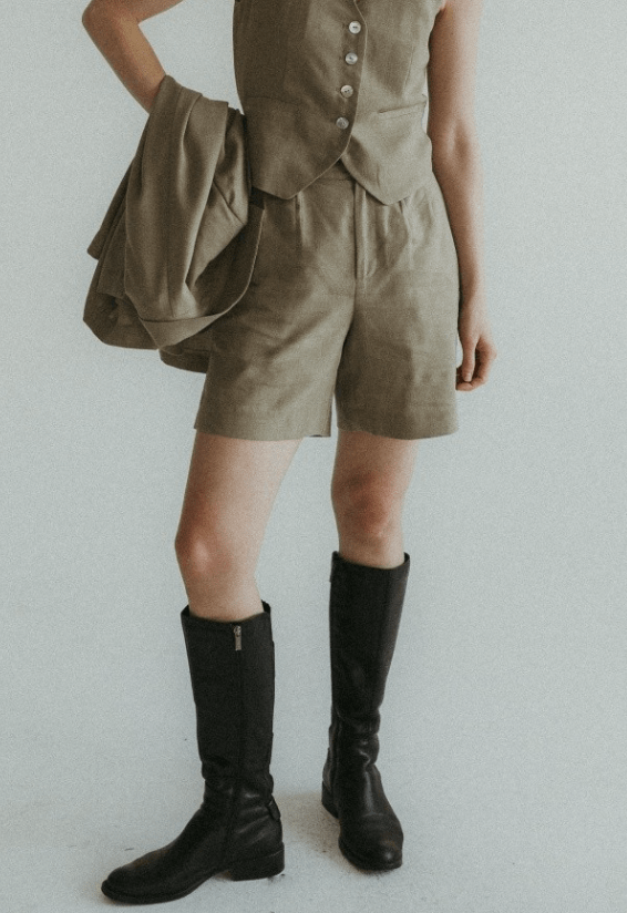 The Eva Tailored Shorts by 75