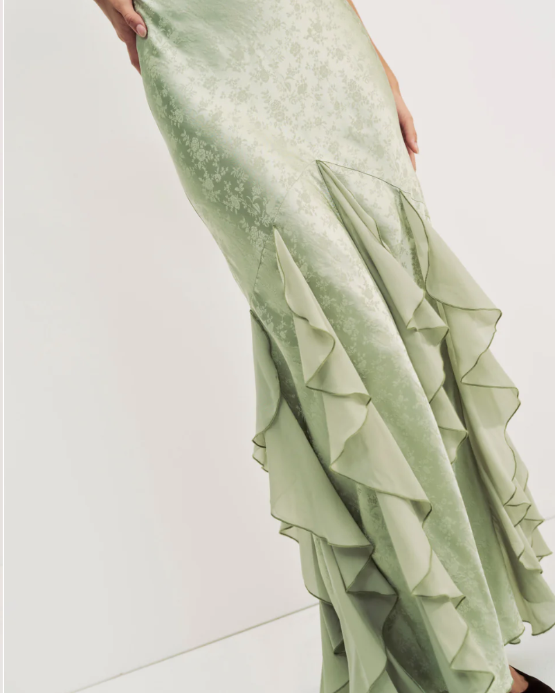 Elea Silk Maxi Dress by for Love & Lemons