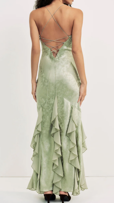 Elea Silk Maxi Dress by for Love & Lemons