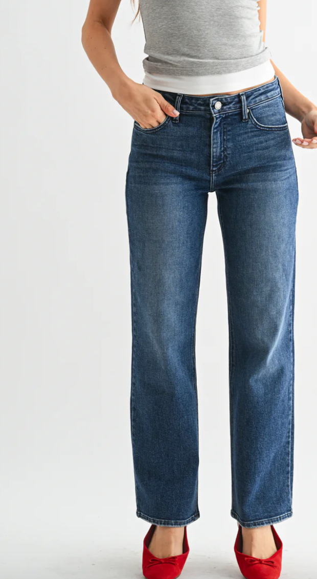 The Stretchy Straight Jean by Just Black Denim