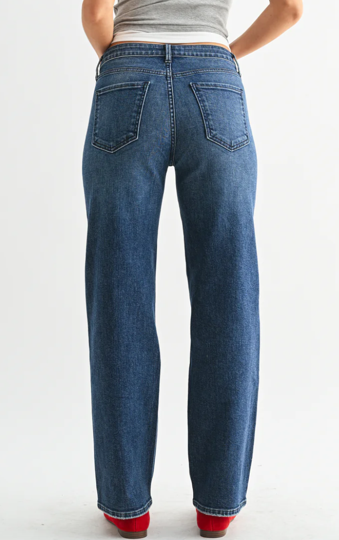 The Stretchy Straight Jean by Just Black Denim