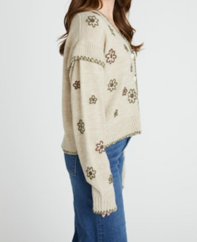 CARDIGAN X FLORALS by Driftwood