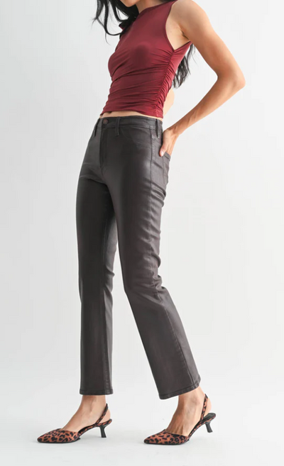 The Slim Cropped Bootcut by Just Black Denim
