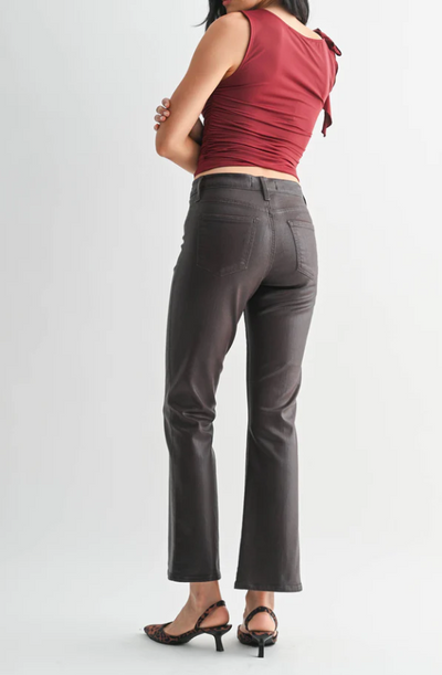 The Slim Cropped Bootcut by Just Black Denim