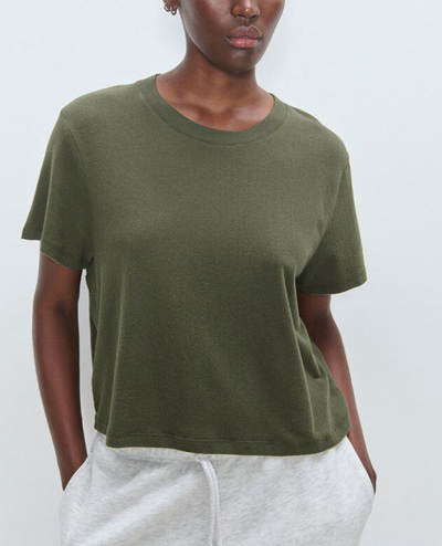 WOMEN'S T-SHIRT YPAWOOD by American Vintage