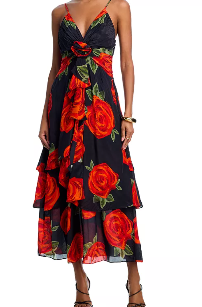 Latin Roses Flower Sleeveless  by FARM RIO