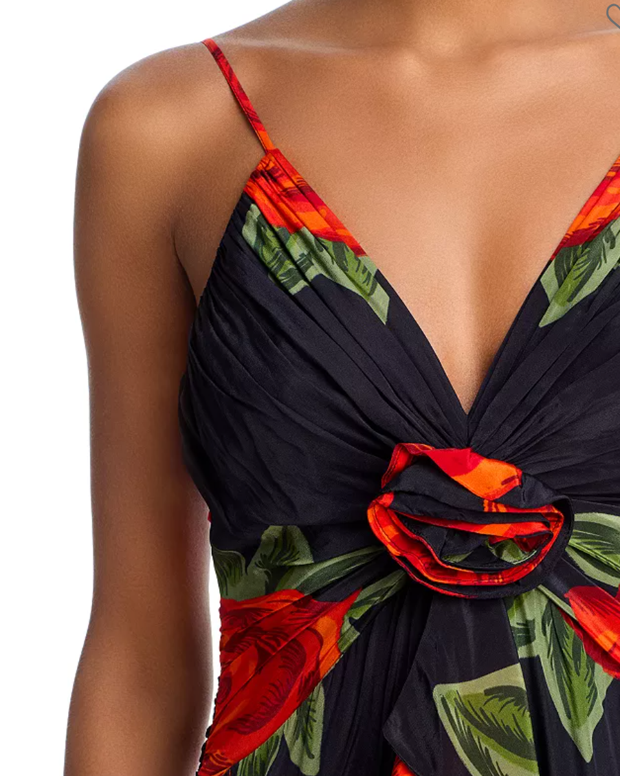 Latin Roses Flower Sleeveless  by FARM RIO