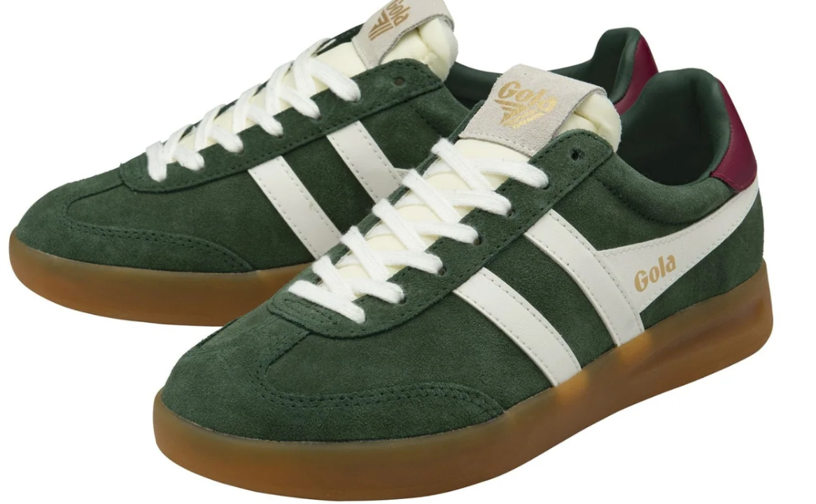 CYCLONE SNEAKER | EVERGREEN/OFF WHITE/CERISE/GUM by Gola