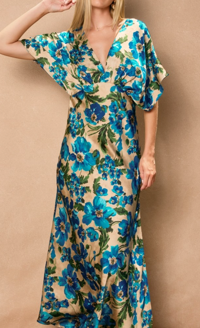 Ethereal Gardens Blouson Maxi Dress by 75