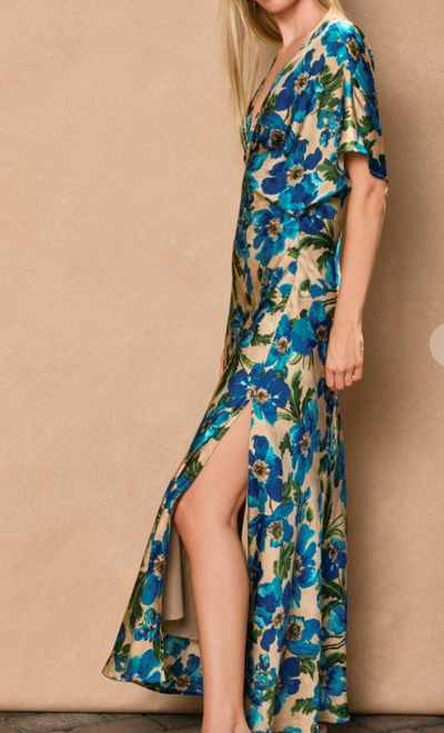 Ethereal Gardens Blouson Maxi Dress by 75