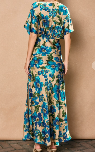Ethereal Gardens Blouson Maxi Dress by 75