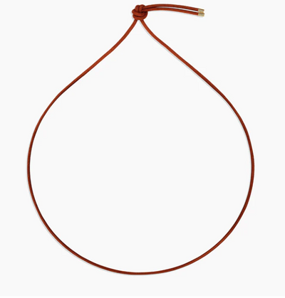 Rya Leather Cord Necklace by Thatch