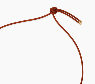 Rya Leather Cord Necklace by Thatch