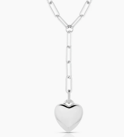 Aurelie Puffy Heart Clip by Thatch