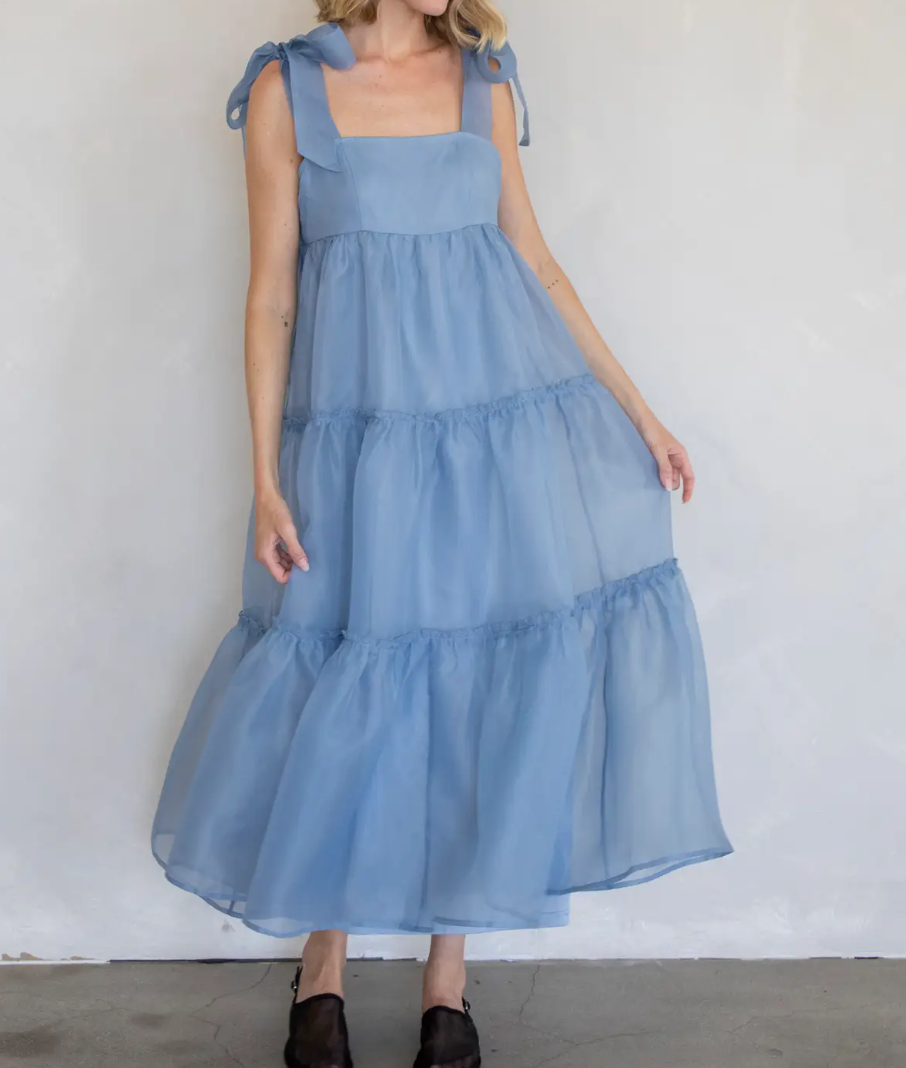Sky Story Tiered Organza Dress by 75