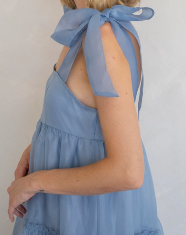 Sky Story Tiered Organza Dress by 75
