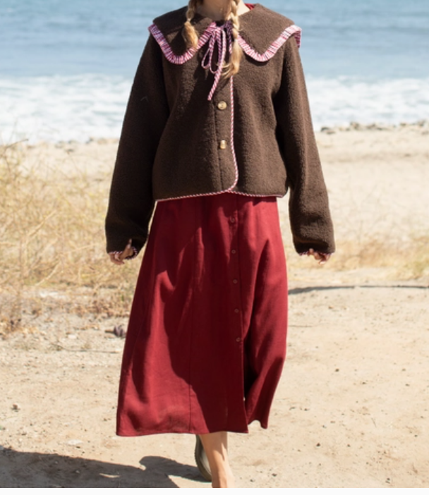 Cocoa Picnic Sherpa Jacket by 75