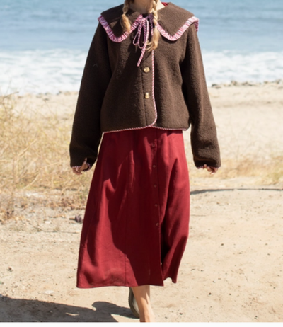 Cocoa Picnic Sherpa Jacket by 75