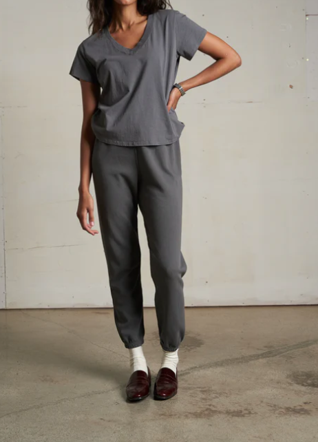 Johnny  French Terry Easy Sweatpant by Perfect White Tee