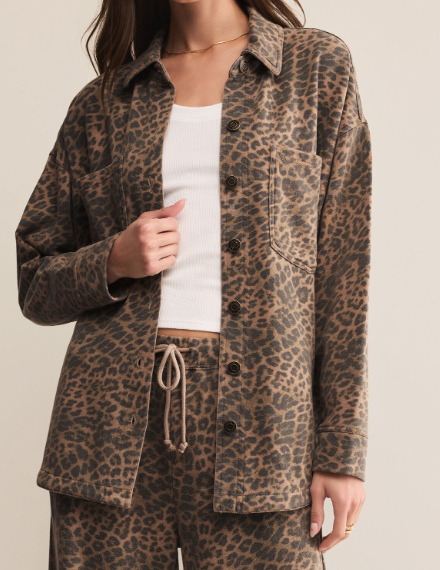 All Day Leopard Jacket by Z Supply