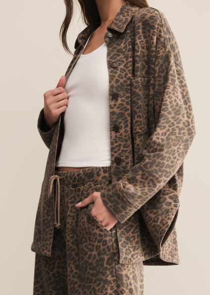 All Day Leopard Jacket by Z Supply