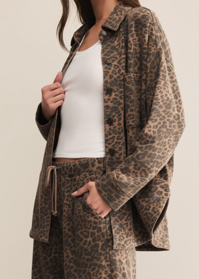 All Day Leopard Jacket by Z Supply