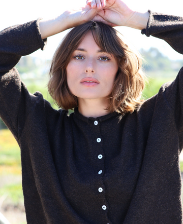 Ocean Breeze Button-Up Cardigan by 75