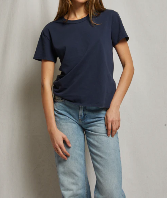"Harley" Boxy Crew by Perfect White Tee