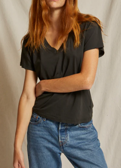 Hendrix Basic V Neck Tee by Perfect White Tee