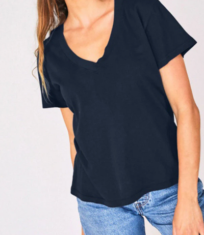 Hendrix Basic V Neck Tee by Perfect White Tee