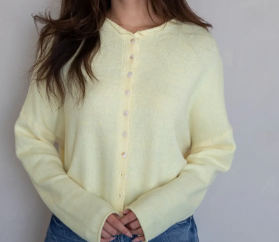 Ocean Breeze Button-Up Cardigan by 75