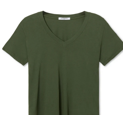 Hendrix Basic V Neck Tee by Perfect White Tee