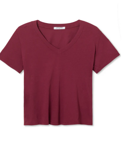 Hendrix Basic V Neck Tee by Perfect White Tee