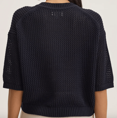 Vienna Cashmere Mesh Sweater by VELVET BY GRAHAM AND SPENCER