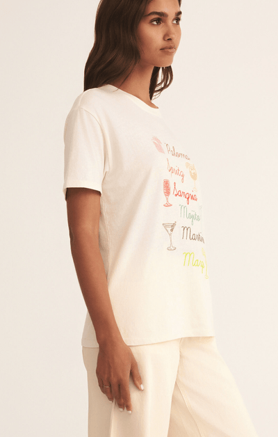 Cocktails Boyfriend Tee by Z SUPPLY