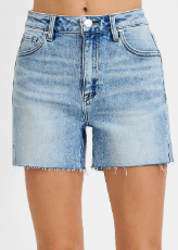 Coastal Cool High-Rise Cutoff Shorts – by 75