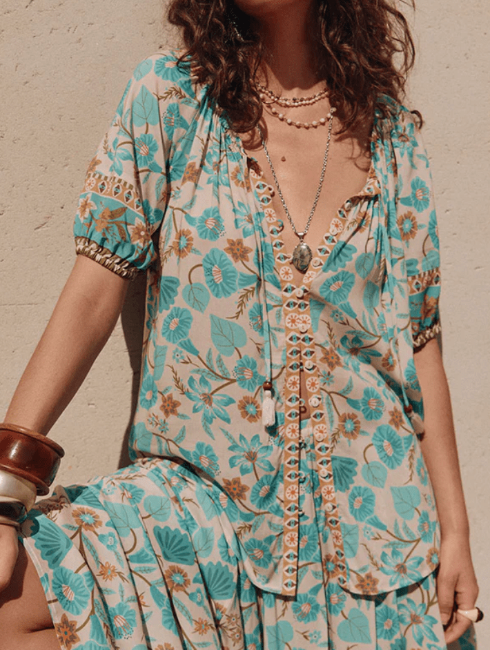 Goldie Short Sleeve Blouse by Spell