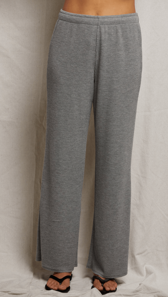Shane Waffle Drawcord Pant BY PERFECT WHITE TEE